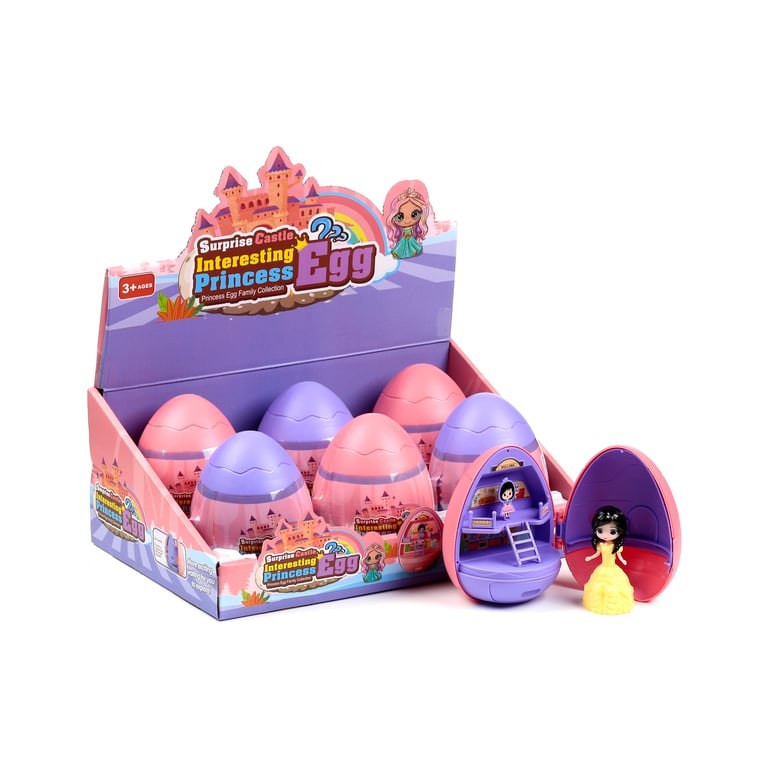 Fun Kids Mini Pocket World Princess Castle Toy - CE Marked & EN71 Compliant