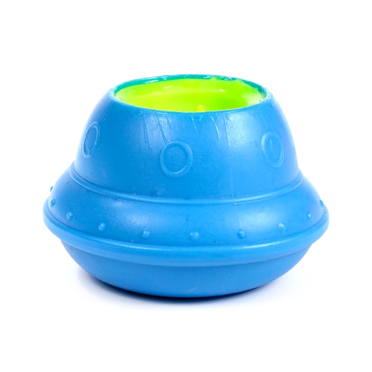 Alien UFO Pop Out Toy - CE Marked and EN71 Compliant Rubber TPR Play Set