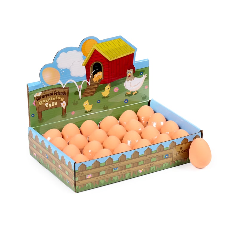 CE Marked Rubber Bouncing Egg - Novelty Toy for Older Children