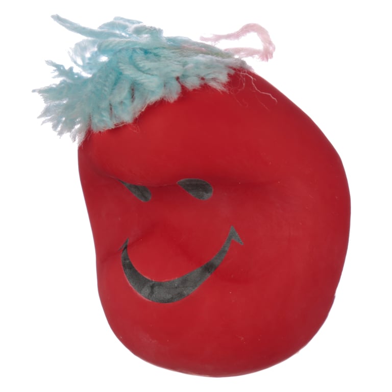 Fun Kids Squeezy Mood Head - CE Marked, Flour Filled Rubber Toy for Toddlers