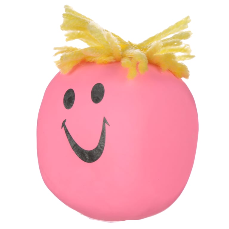 Fun Kids Squeezy Mood Head - CE Marked, Flour Filled Rubber Toy for Toddlers