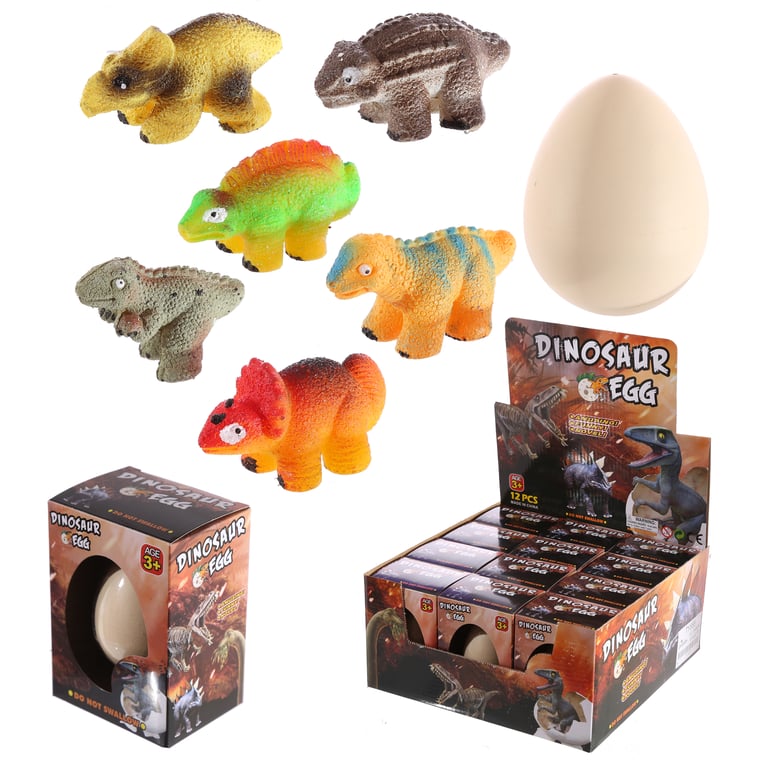Fun Kids Large Hatching Dinosaur Egg - CE Marked & Safe Plastic Toy