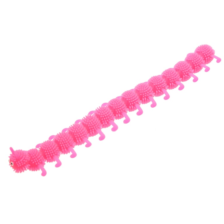 Rubber Stretch Caterpillar Toy - CE Marked & EN71 Certified for Safe Kids Play