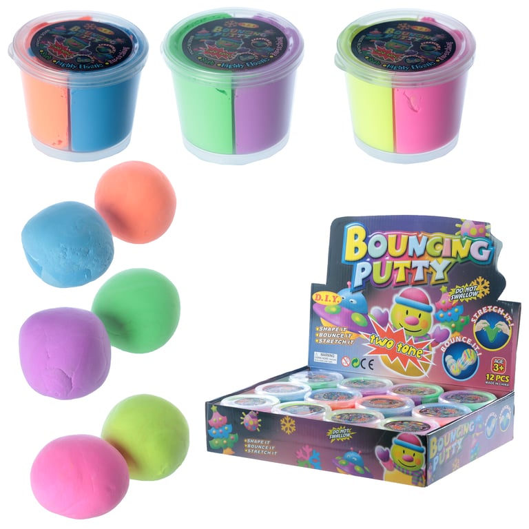 Noise Putty/Slime - Two Tone CE Marked Non-Toxic Slime