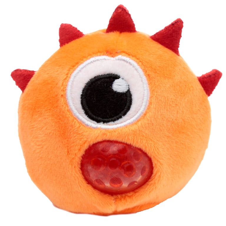 Queasy Squeezies Fidget Toy - CE Marked Polyester Beads Monster Fidget Toy for Adults and Teens