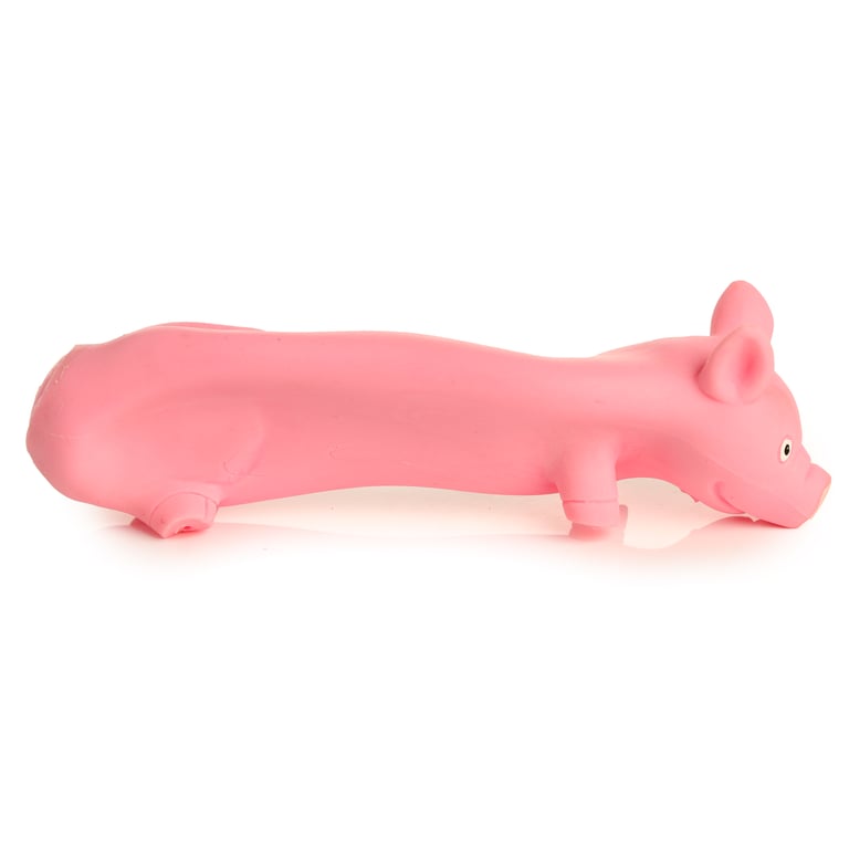 Fun Kids Stretchy Squeezy Pig - CE Marked Rubber Toy for Sensory Play