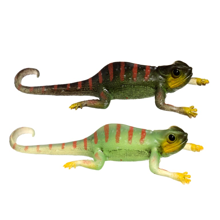 CE Marked Colour Changing Chameleon Toy for Kids - Rubber TPR Material, EN71 Certified