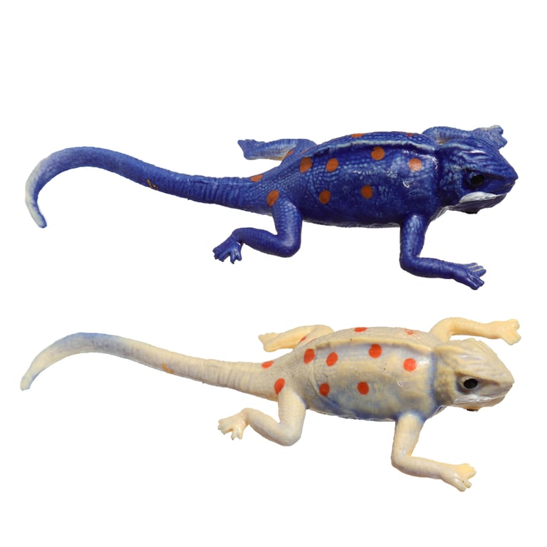 CE Marked Colour Changing Chameleon Toy for Kids - Rubber TPR Material, EN71 Certified