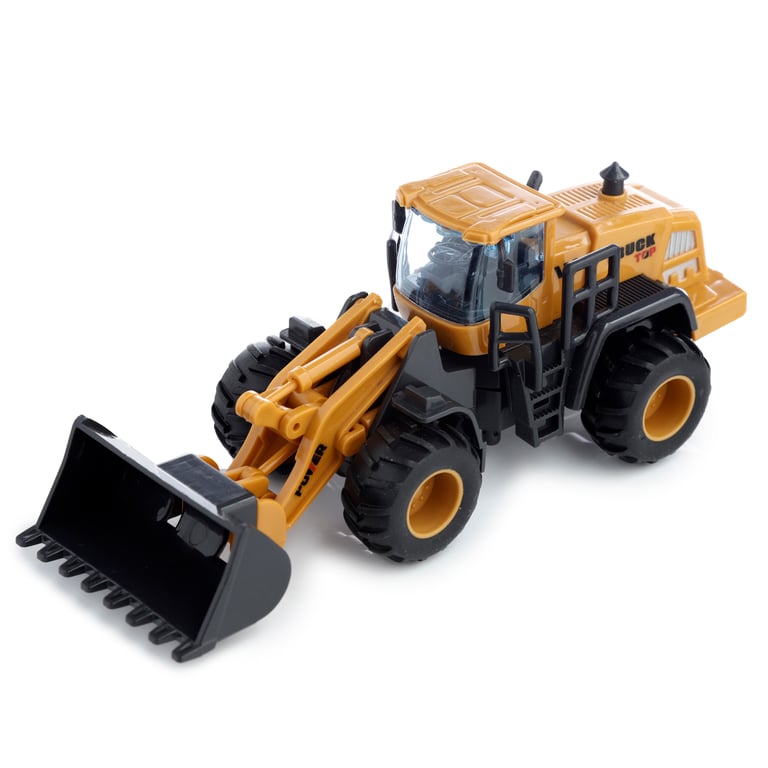 Kids Friction Action Construction Truck Toy - CE & EN71 Compliant Plastic and Metal Playset