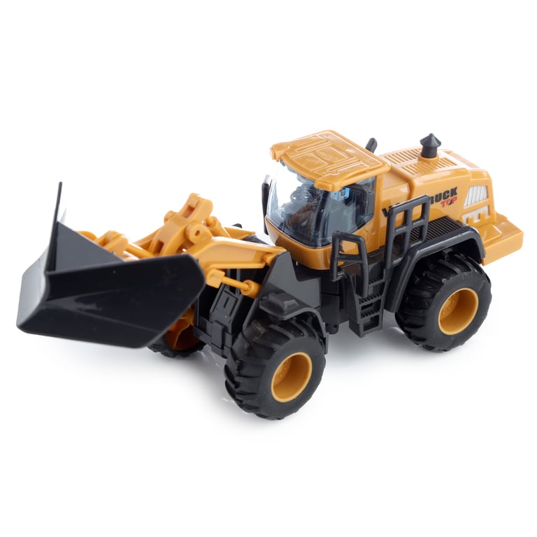 Kids Friction Action Construction Truck Toy - CE & EN71 Compliant Plastic and Metal Playset