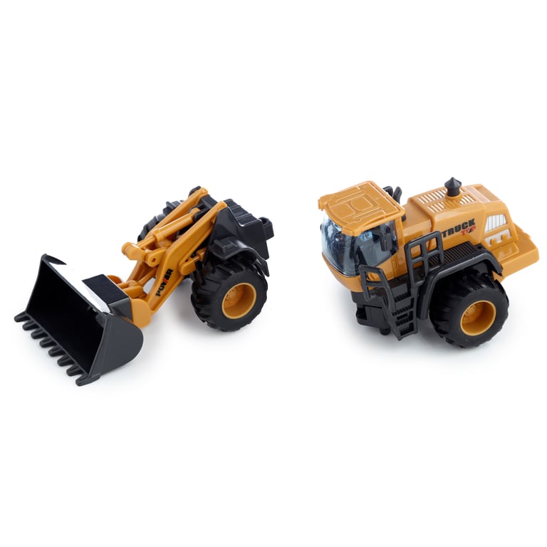 Kids Friction Action Construction Truck Toy - CE & EN71 Compliant Plastic and Metal Playset