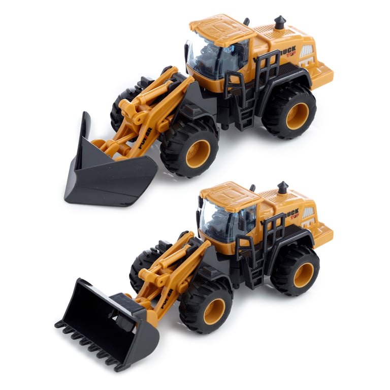 Kids Friction Action Construction Truck Toy - CE & EN71 Compliant Plastic and Metal Playset