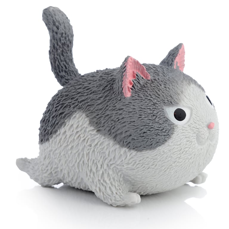CE Marked Stretchable Rubber Cat Toy with Liquid Filling - Safe for Cats Over 3 Years