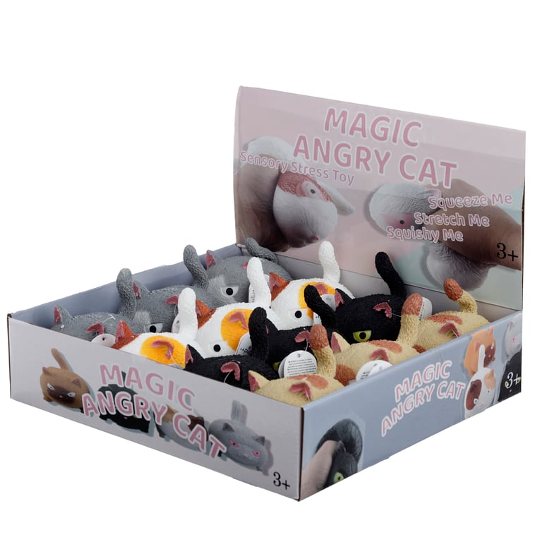 CE Marked Stretchable Rubber Cat Toy with Liquid Filling - Safe for Cats Over 3 Years