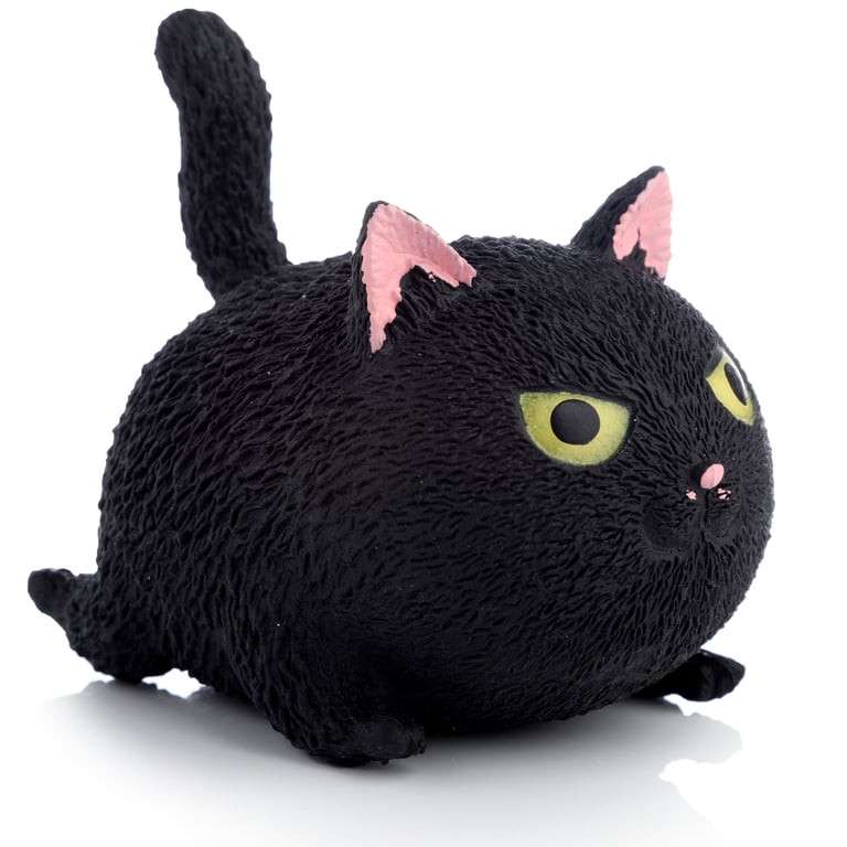 CE Marked Stretchable Rubber Cat Toy with Liquid Filling - Safe for Cats Over 3 Years
