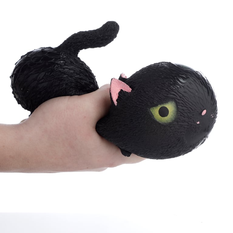 CE Marked Stretchable Rubber Cat Toy with Liquid Filling - Safe for Cats Over 3 Years