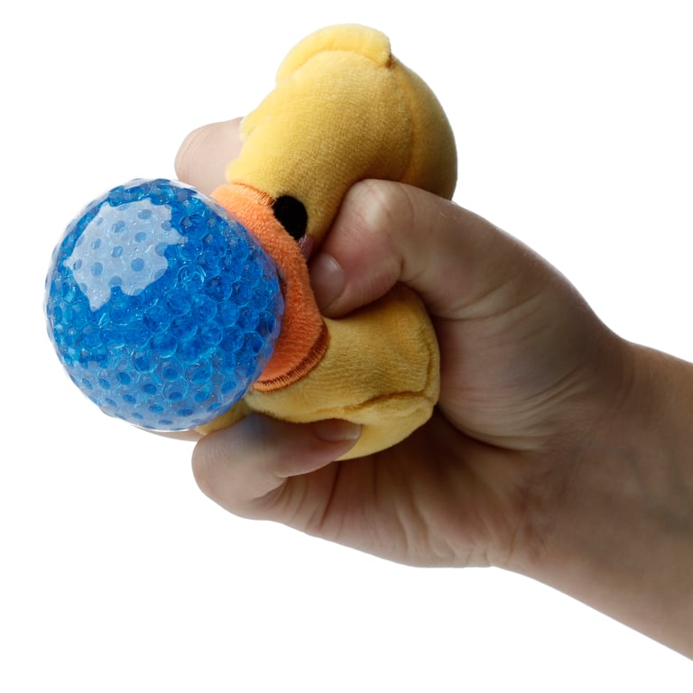 Queasy Squeezies Fidget Toy - CE Marked Polyester & Polyacrylate Beads for Adults and Kids (3 Years)