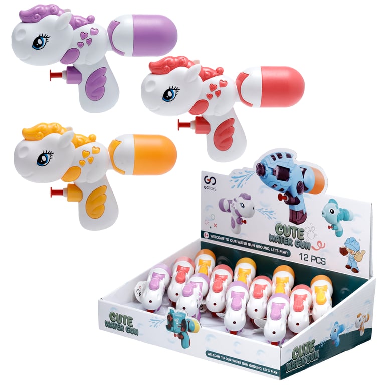 Kids Water Pistol - CE Marked Plastic Unicorn Toy for Kids Over 3 Years