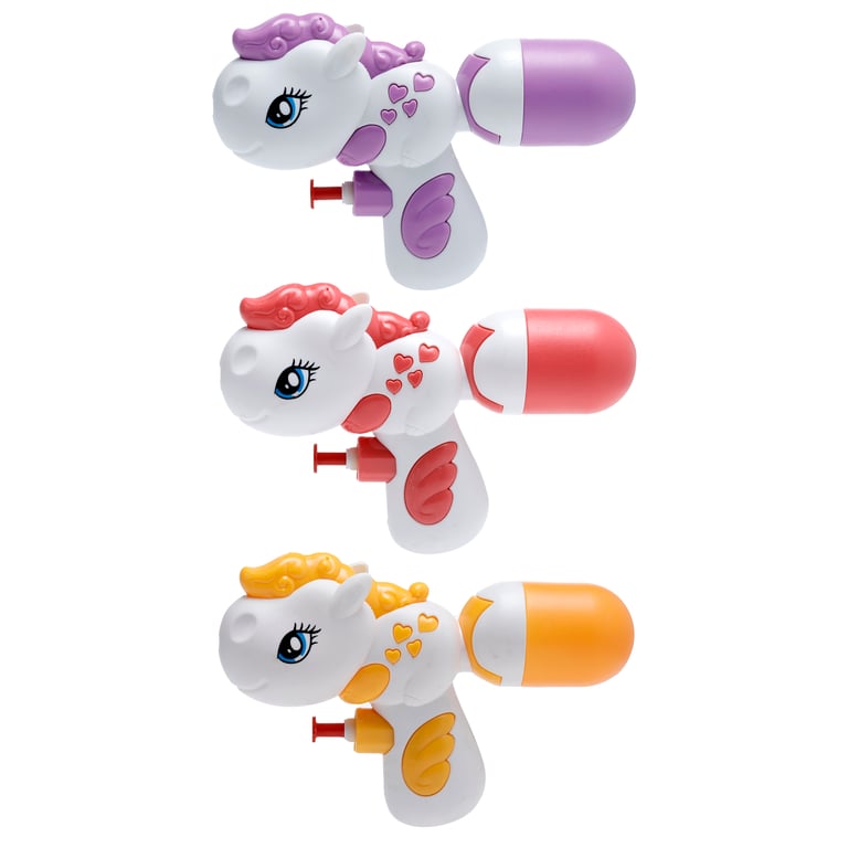 Kids Water Pistol - CE Marked Plastic Unicorn Toy for Kids Over 3 Years