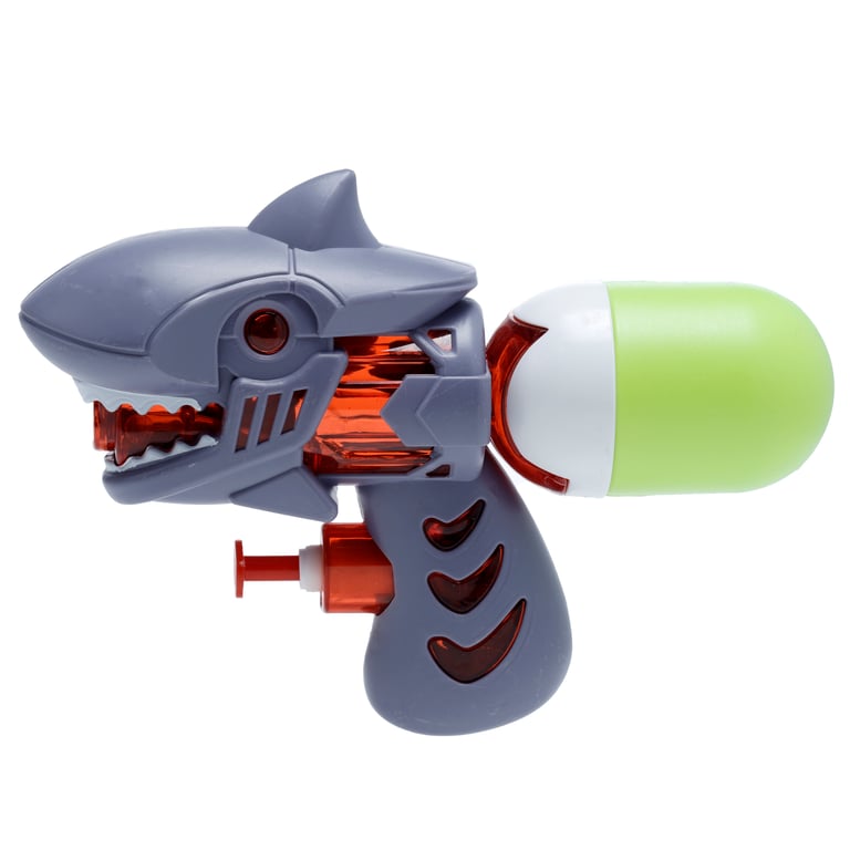Kids Water Pistol - Mini Shark CE Marked Toy, EN71 Compliant Plastic Water Gun for Kids Over 3 Years Old