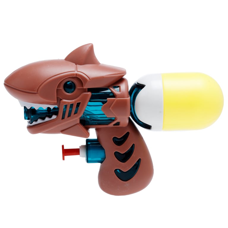 Kids Water Pistol - Mini Shark CE Marked Toy, EN71 Compliant Plastic Water Gun for Kids Over 3 Years Old