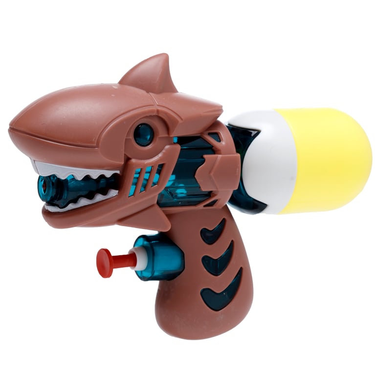 Kids Water Pistol - Mini Shark CE Marked Toy, EN71 Compliant Plastic Water Gun for Kids Over 3 Years Old