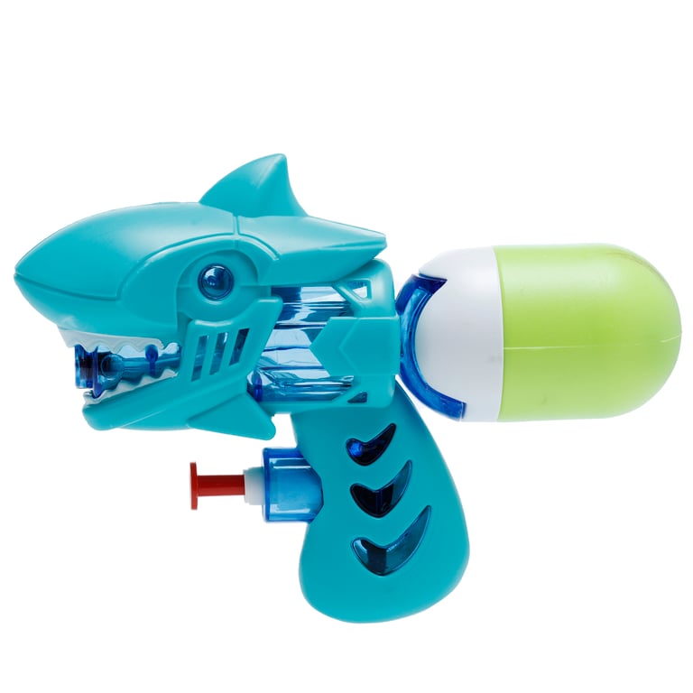 Kids Water Pistol - Mini Shark CE Marked Toy, EN71 Compliant Plastic Water Gun for Kids Over 3 Years Old