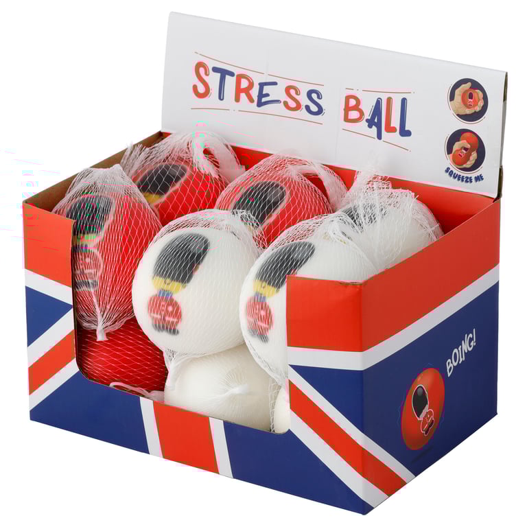 Fun Kids London Guardsman CE Marked Rubber Stress Ball Toy