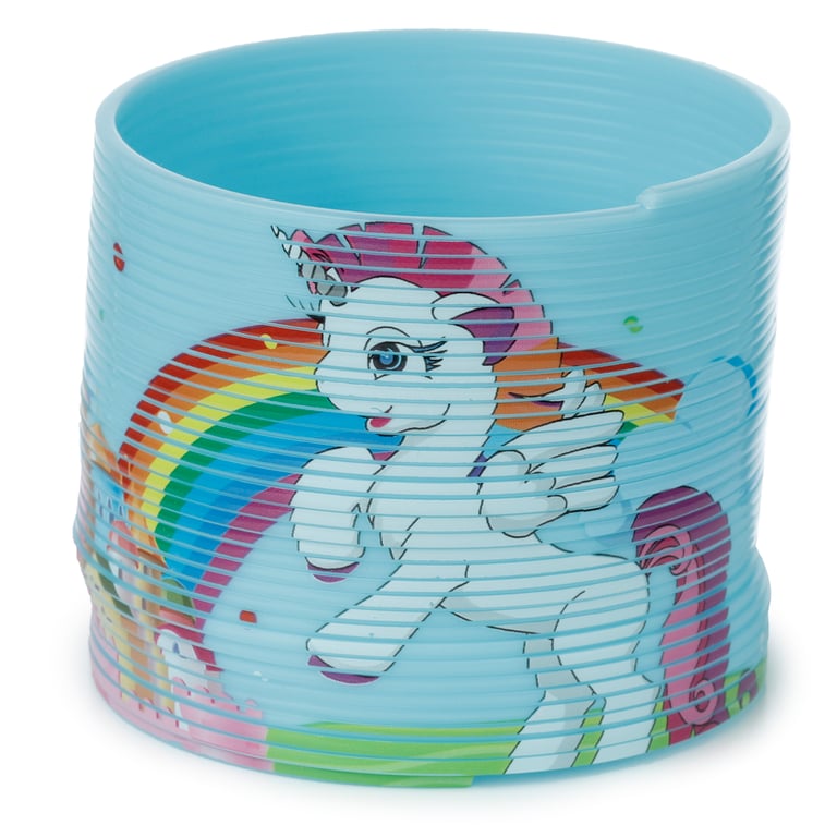 CE Marked Plastic Unicorn Toy - Magic Spring Fun Kids Toy (0-3 Years Unsuitable)