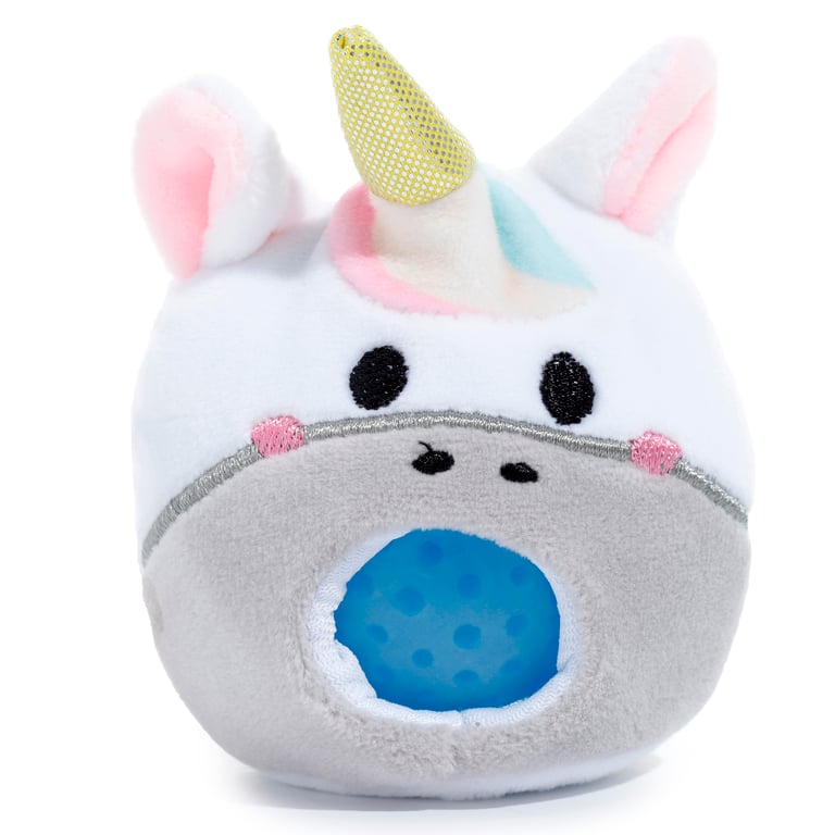 Queasy Squeezies Adoracorns Unicorn CE Marked Fidget Toy with Polyester & Polyacrylate Beads