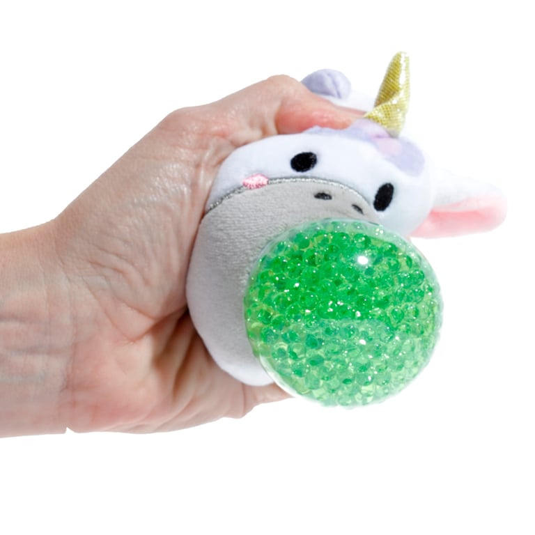 Queasy Squeezies Adoracorns Unicorn CE Marked Fidget Toy with Polyester & Polyacrylate Beads