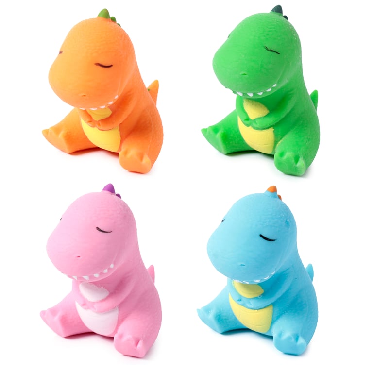 CE Marked Kids Dinosaur Stretchy Toy with TPR Rubber and EVA Filling