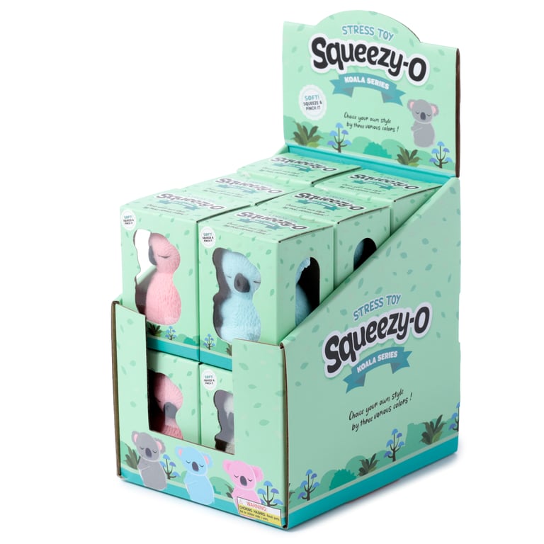 CE Marked Cute Koala Rubber Stretchy Toy - Safe EVA Filled Kids Plaything
