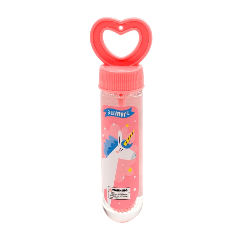 Fun Kids Bubbles - Unicorn Magic, CE Marked & EN71 Compliant Plastic Bubble Solution, 35ml Volume, Suitable for Children Over 3 Years