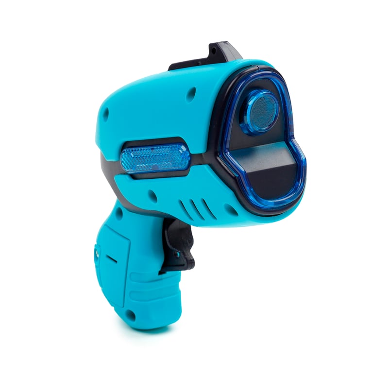 Fun Kids Light and Sound Space Gun Toy - CE Marked, EN71 Compliant, Batteries Included