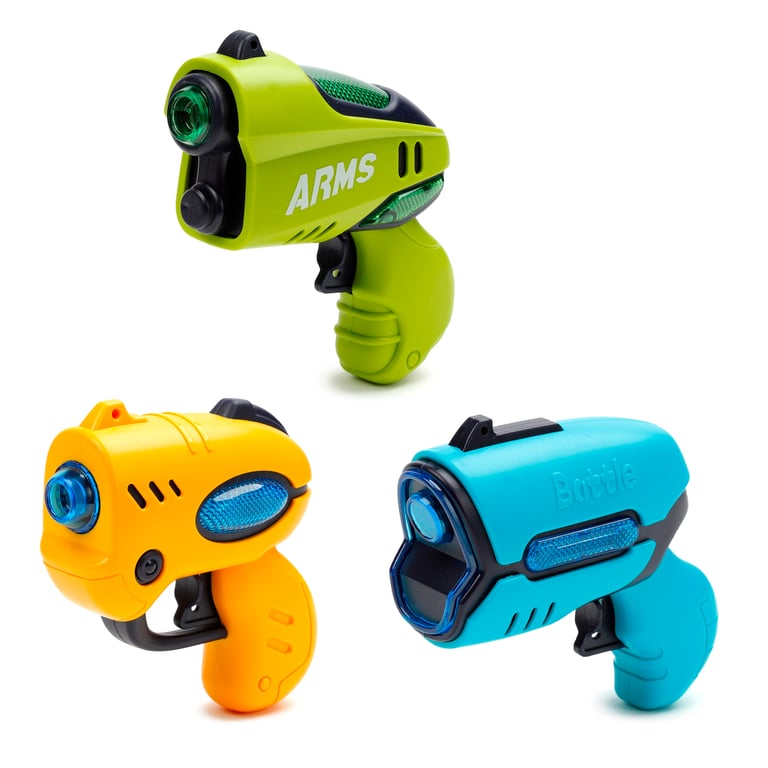Fun Kids Light and Sound Space Gun Toy - CE Marked, EN71 Compliant, Batteries Included