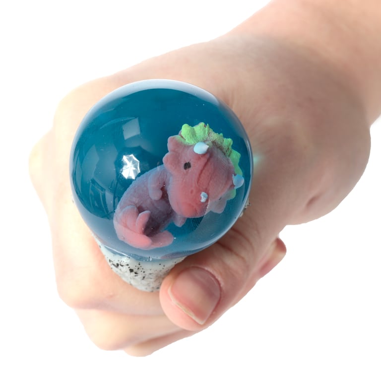 Fun Kids CE Marked Squeezy Dino Egg Rubber Toy