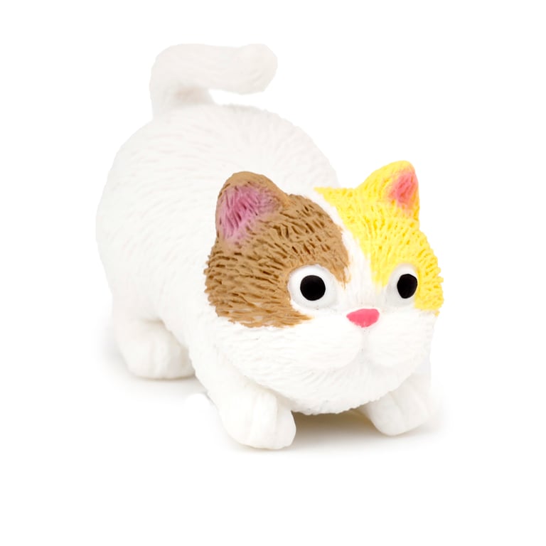 Rubber Stretchy Cat Toy - CE & UKCA Marked, EN71 Compliant