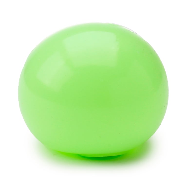 Maltose Glow-in-the-Dark Rubber Stress Ball - CE/UKCA & EN71 Compliant