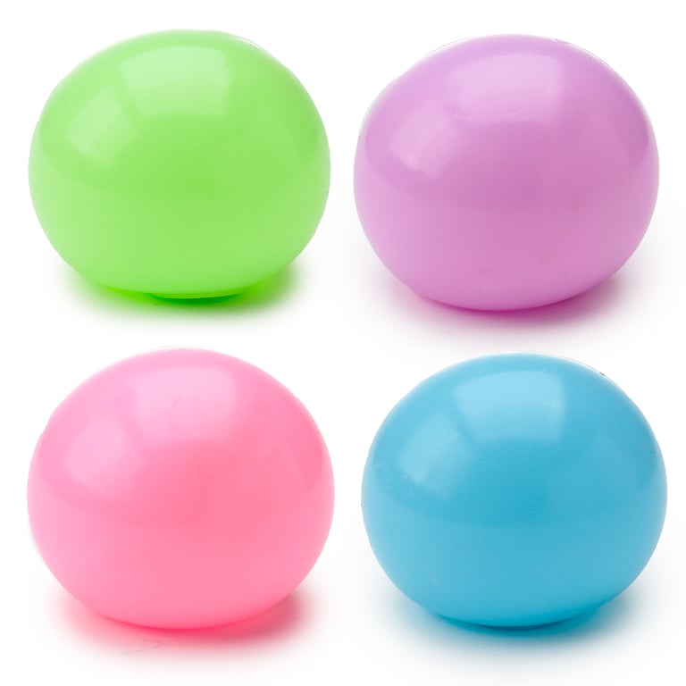 Maltose Glow-in-the-Dark Rubber Stress Ball - CE/UKCA & EN71 Compliant