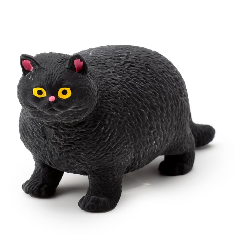 Fun Kids CE Marked Stretchy Rubber Cat Toy