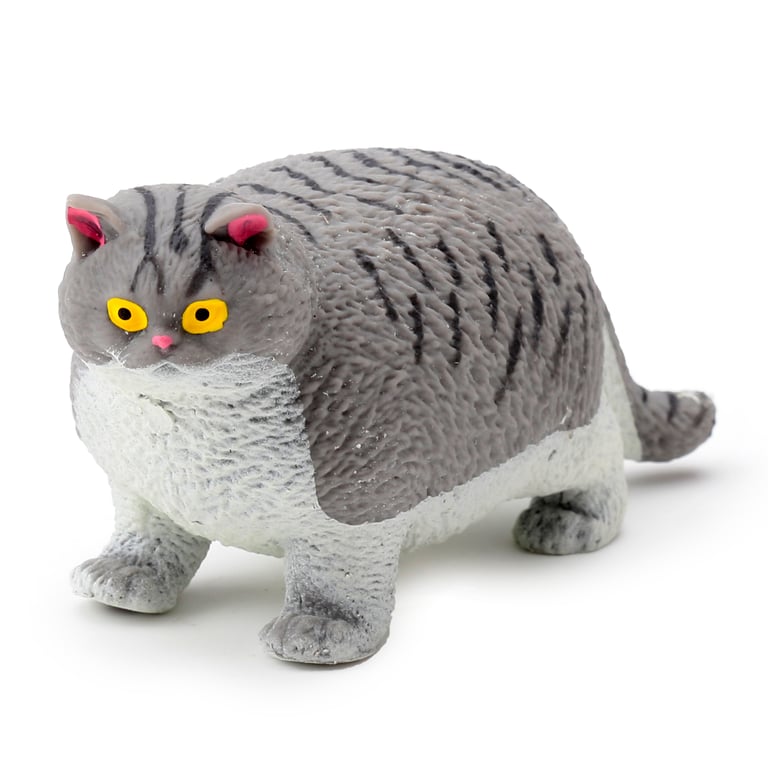 Fun Kids CE Marked Stretchy Rubber Cat Toy