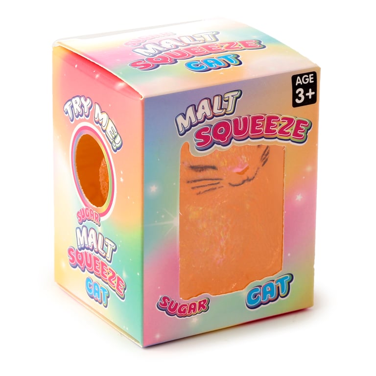 Maltose Stress Toy - Cat (CE Marked & EN71 Compliant)