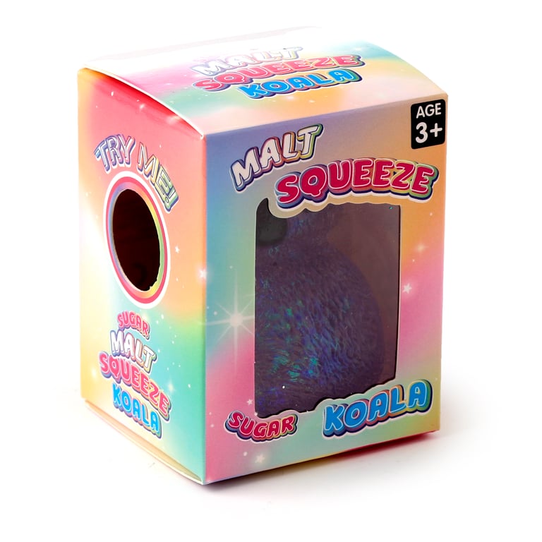Maltose Stress Toy - Koala CE/UKCA Marked & EN71 Compliant TPR Rubber Malt Sugar Stress Reliever for Adults