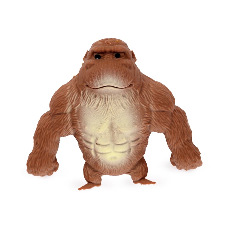 CE Marked Stretchy Kids Gorilla Toy - Rubber TPR and Silica Sand Construction