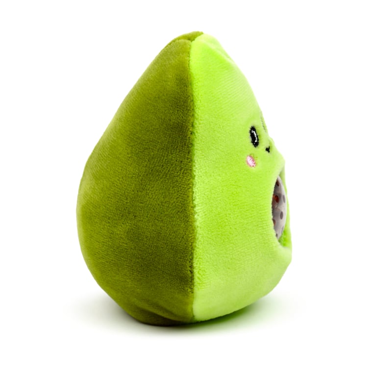 Queasy Squeezies Fidget Toy - Avocado, CE/UKCA Marked and EN71 Compliant with Polyester and Polyacrylate Beads