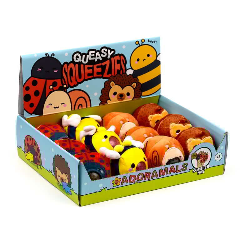 Queasy Squeezies Fidget Toy - CE Marked & Durable Polyester Beads
