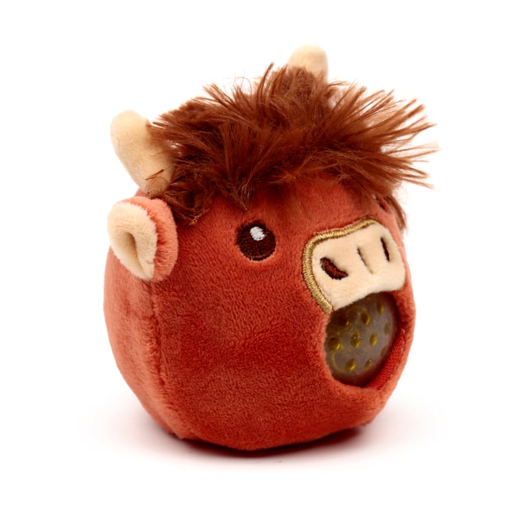 Queasy Squeezies Fidget Toy - CE Marked Polyester Bead Cow Figurine