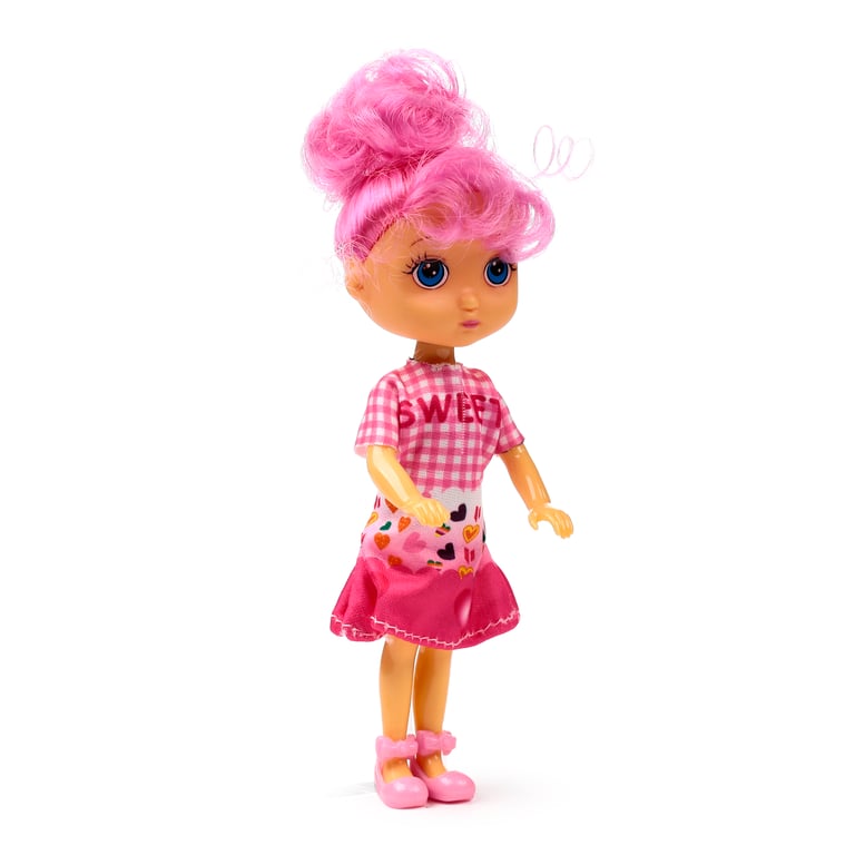 Fairy Dress Up Doll Toy - CE Marked and EN71 Compliant Plastic Playset for Kids