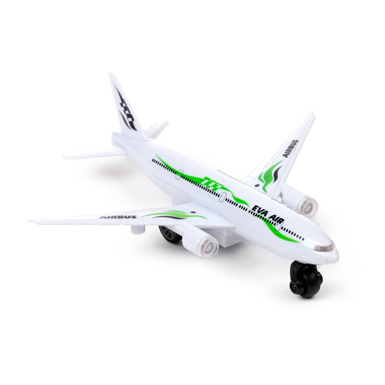 Sky Team Jet Push/Pull Light & Sound Action Toy - CE Marked and Battery Included
